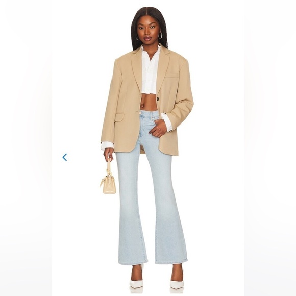 Lovers and Friends / River Low Rise ultra Flare in Key west light wash jeans 31 - Picture 4 of 9